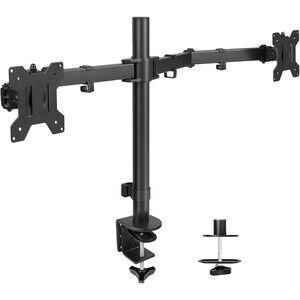 VIVO Dual Monitor Desk Mount Heavy Duty Fully Adjustable Stand Fits V032